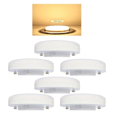 Image of GX53 LED CCT 3000k Warm White 8W 720lm Non Dimmable Quantity: 6 Pieces