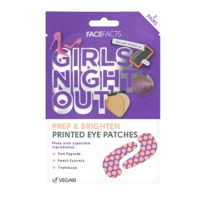 Image of Face Facts Girls Night Out Brightening Printed Eye Patches