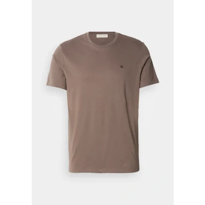 Image of Calvin Klein Jeans Smooth Solid TEE Basic Tshirt, Men&#039;s, Size: XS, Morel