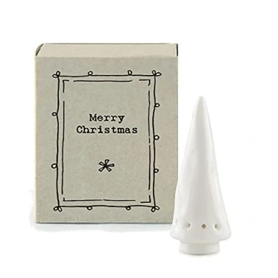 Image of Merry Christmas Ceramic Tree Cracker Filler Matchbox Mini Gift