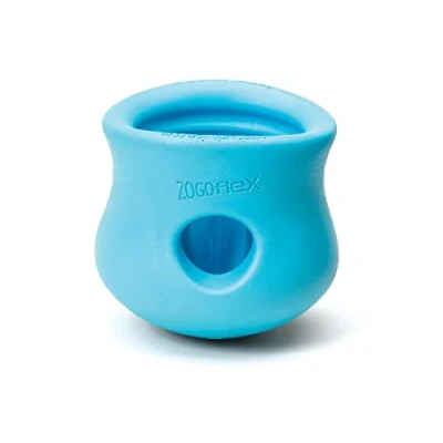 Image of WEST PAW Zogoflex Toppl, Large, Aqua Blue