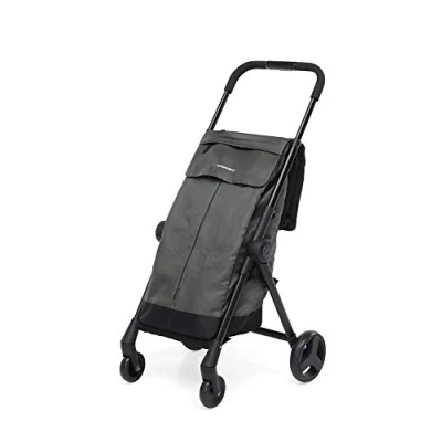 Image of Foppapedretti Baskets &amp; Bags Shopping Trolleys, Aluminium, Ocean, Standard Size