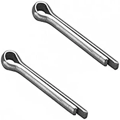Image of Merriway BH04522 (20 Pcs) Bright Zinc Plated Split Cotter Pin, 25 mm (1 inch) x 1.5 Pack of 20 Pieces