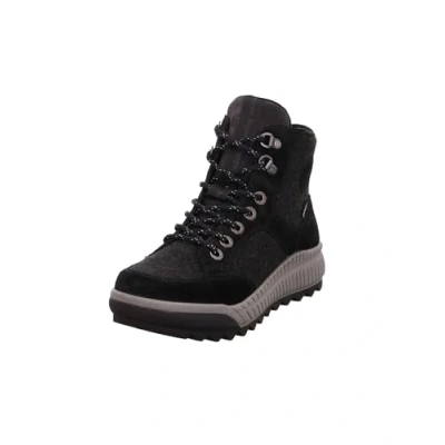 Image of Legero Women&#039;s TIRANO Leicht gefütterte Gore Tex Stiefelette, Schwarz (Schwarz) 0000