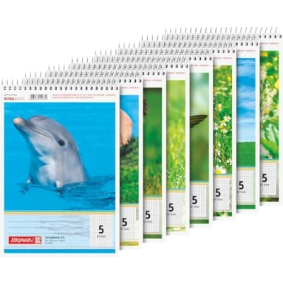 Image of Brunnen 1041905 Pad Ruling Style 5 (A5, 40 Sheets, mm Squared)
