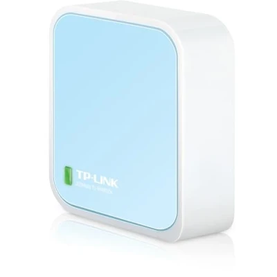 Image of TP LINK TL WR802N wireless router Single band (2.4 GHz) Fast Ethernet Blue,White