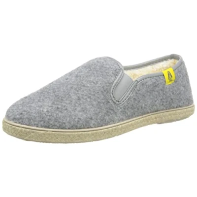Image of Hush Puppies Women&#039;s Recycled Cosy Slipper, Grey, 6 UK