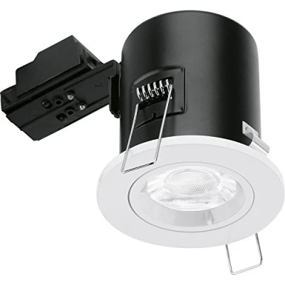 Image of Enlite Fixed Fire Rated GU10 Downlight EN FD101W White