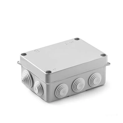 Image of Famatel IP55 Waterproof Box Cover with Screws Cones 153x110x63 Gray