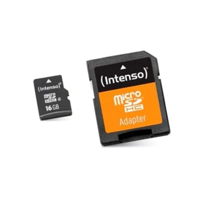 Image of Intenso 3413470 Class 10 Micro SD Card With Adapter