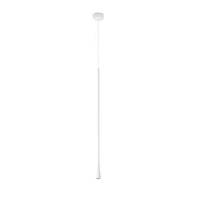 Image of Diana 80 Integrated LED Pendant Ceiling Light Matt White 2700K