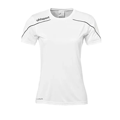 Image of Uhlsport Stream 22 Shirt White/Black, X Large