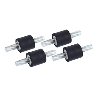 Image of 4 PCS M3 Rubber Bobbin mount Anti Vibration Mounts Shock Absorber Isolator Double Screw Studs