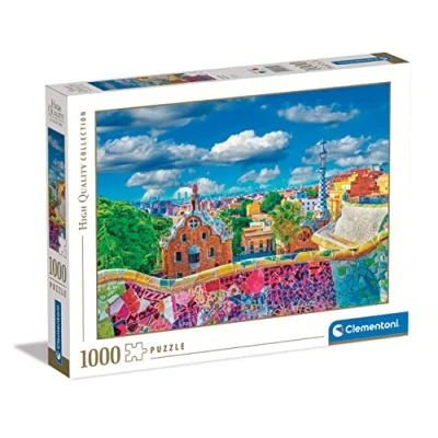 Image of Clementoni 39744 collection Park Güell, Barcelona Jigsaw Puzzle 1000 Pieces, For Adults Made In Italy