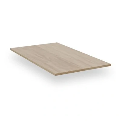 Image of blumfeldt Bearsdon Table Top Durable Wood Top, 140x80 cm, Scratch Resistant &amp; Heat Resistant, Ideal for Dining Modern Pine Finish, Perfect Industrial Minimalist Interiors