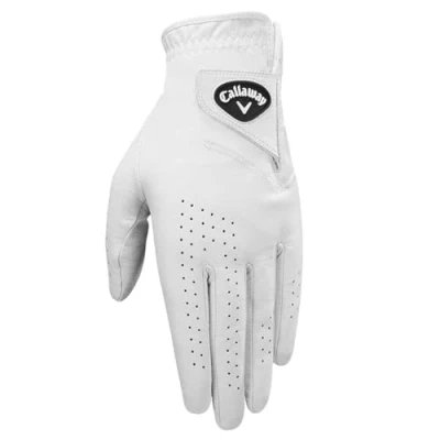 Image of CALLAWAY Men&#039;s Golf Gloves Dawn Patrol Left Hand, Large, White