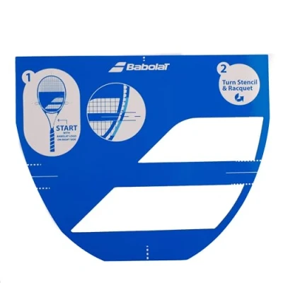 Image of BABOLAT Stencil Logo Tennis Accessories, Adults, Unisex, Multicoloured (Multicoloured), One Size