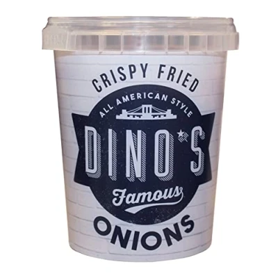 Image of Dino&#039;s Famous Hot Dogs Crispy Fried Onions, 150 g Tub (Pack of 1)