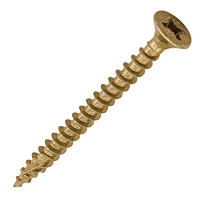 Image of TIMCO C2 Strong Fix Multi Purpose Premium Countersunk Gold Woodscrews 4.0 x 45 Box of 200