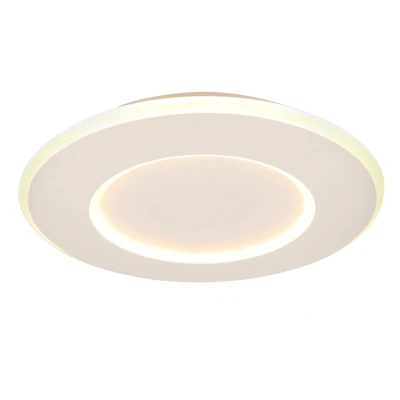 Image of Lucide AXELLE Flush ceiling light 39,6 cm LED Dim. 1x24W 2700K 3 StepDim White