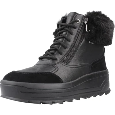 Image of Geox Women&#039;s D Milleiny B ABX Ankle Boot, Black, 5 UK