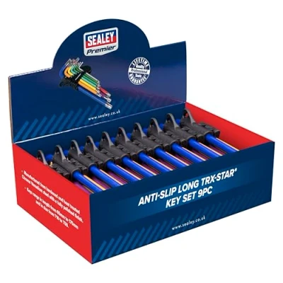 Image of Premier Anti Slip Long TRX Star Key Set 9 Piece (Box of 10)