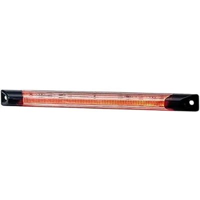 Image of HELLA 2XS 008 078 001 Marker Light LED 24V Mounting Lens colour: Crystal clear Red Lateral
