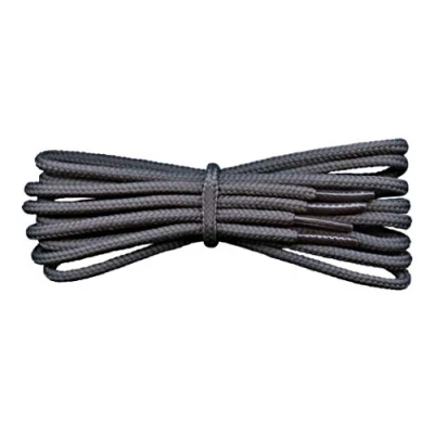 Image of Fabmania Grey Round Work Boot Laces 240cm 4mm