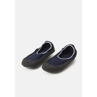 Image of FALKE Men&#039;s Cosyshoe Invisible M HP Wool Grips On Sole 1 Pair Grip socks, Blue (Darkblue 6681), 4 5