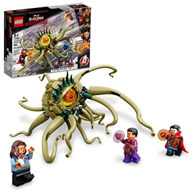 Image of LEGO Marvel Gargantos Showdown 76205 Monster Building Kit with Doctor Strange, Wong and America Chavez for Ages 8+ (264 Pieces)