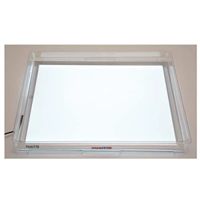 Image of TickiT 72046 Light Panel Cover Tray Clear A3 Plastic