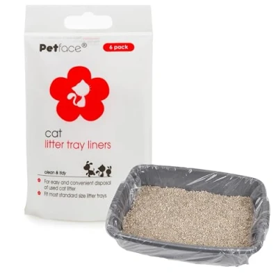 Image of Petface Cat Litter Tray Liners, White (Pack of 6)
