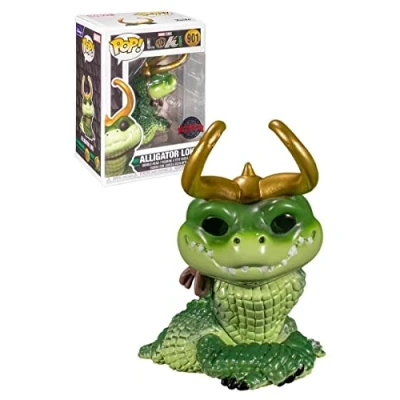 Image of Funko POP! Marvel: Loki Alligator (Exclusive),Multicolor,3.75 inches