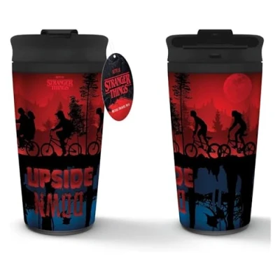 Image of Pyramid International MTM27588 Metal Stranger Things Travel Mug, 16oz Capacity