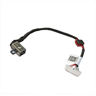 Image of Gintai DC Power Jack Cable for Dell Ins piron 15 5000 5551 5555 5558 5559 17 5755 5758 5759/ Vostro 3551 3552 3558 3559 0KD4T9 DC30100UD00 DC30100VV00