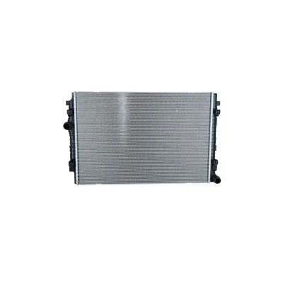 Image of 5Q0121251CN, 5Q0121251EN Engine radiator NRF 550081 Aluminium 650mm 449mm 34mm Brazed cooling fins VOLKSWAGEN: Tiguan II, Golf 7, Passat B8 Variant
