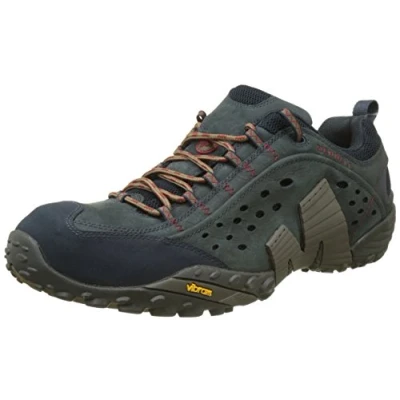 Image of Merrell Men&#039;s Intercept Low Rise Hiking Shoes, Blue Wing, 7 UK