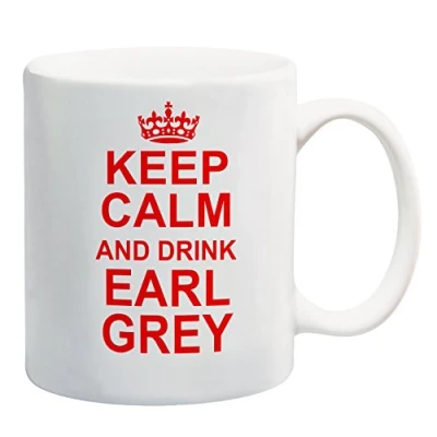 Image of Dynamite Gifts Keep Calm and Drink Earl Grey Mug Gift Present Tea Break