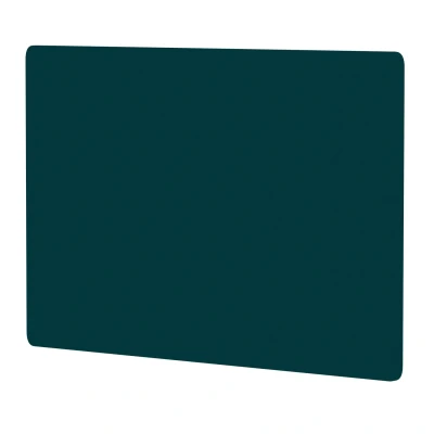 Image of Air Screen for B2B Desk 1200x800mm Bespoke Maringa Teal Fabric