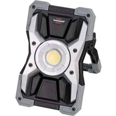 Image of Brennenstuhl Rechargeable LED Work Light Rufus/LED Workshop Outdoor (1500lm, 15W, 5 Modes, powerbank, USB Charger,Made of die cast Aluminum)