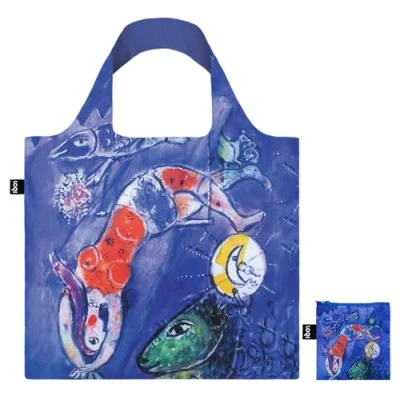 Image of LOQI MARC CHAGALL The Blue Circus Recycled Bag
