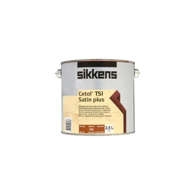 Image of Sikkens Cetol TSI Satin Plus Paint COLOURLESS 2.5L Litre Fast Postage