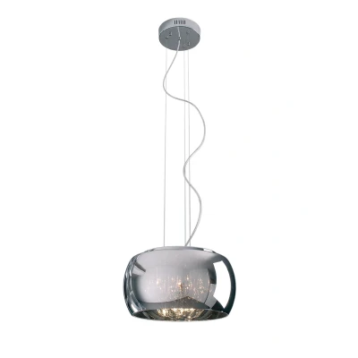 Image of Deni 5 Light Chrome Ceiling Pendant