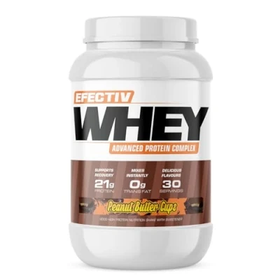 Image of EFECTIV Whey Protein 900g (Peanut Butter Cups)