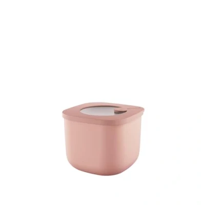 Image of Guzzini Kitchen Active Design, STORE&amp;MORE BIO, Deep Airtight Fridge/Freezer/Microwave Containers (S) Peach Blossom Pink, 12,2 x h9,8 cm 750cc 170722251