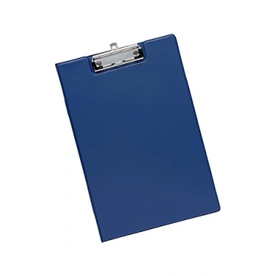 Image of 5 Star Fold over Clipboard with Front Pocket Foolscap Blue