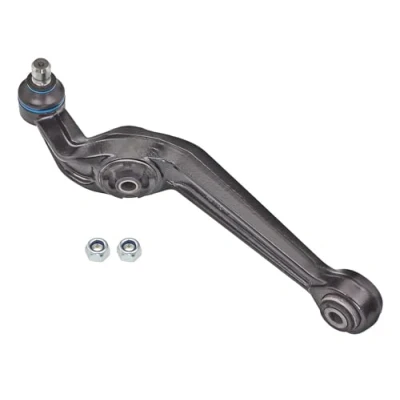 Image of MCA0125 Suspension Arm MEYLE 11 16 050 3198 ORIGINAL Quality with rubber mount Lower, Front Axle Left Control Steel PEUGEOT: 205 II Hatchback