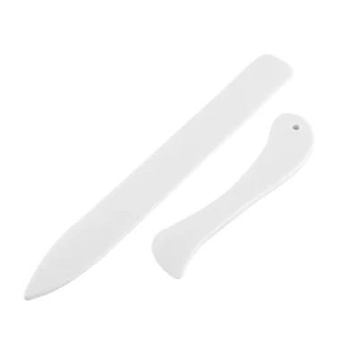 Image of 2pcs Bone Folder Creaser Tool, Crafting Scrapbooking Tool Smooth Paper for DIY Handmade Crafts, Card Making, Origami &amp; Bookbinding