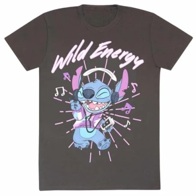 Image of Official Disney Stitch Wild Energy Ex Large Light Graphite
