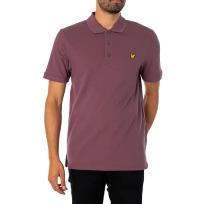 Image of Lyle &amp; Scott Polo shirt, Men&#039;s, Size: Large, Highland mauve
